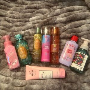 Assorted Bath and Body Works Products